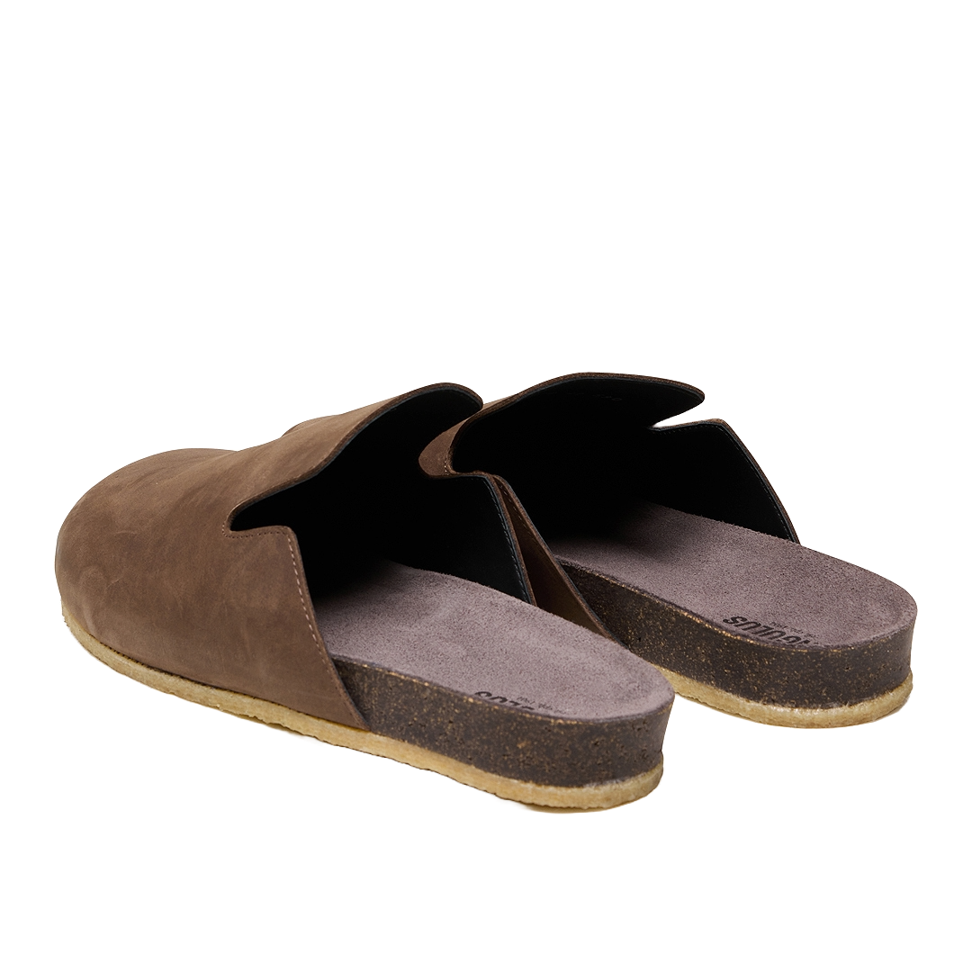 Sandal with soft footbed