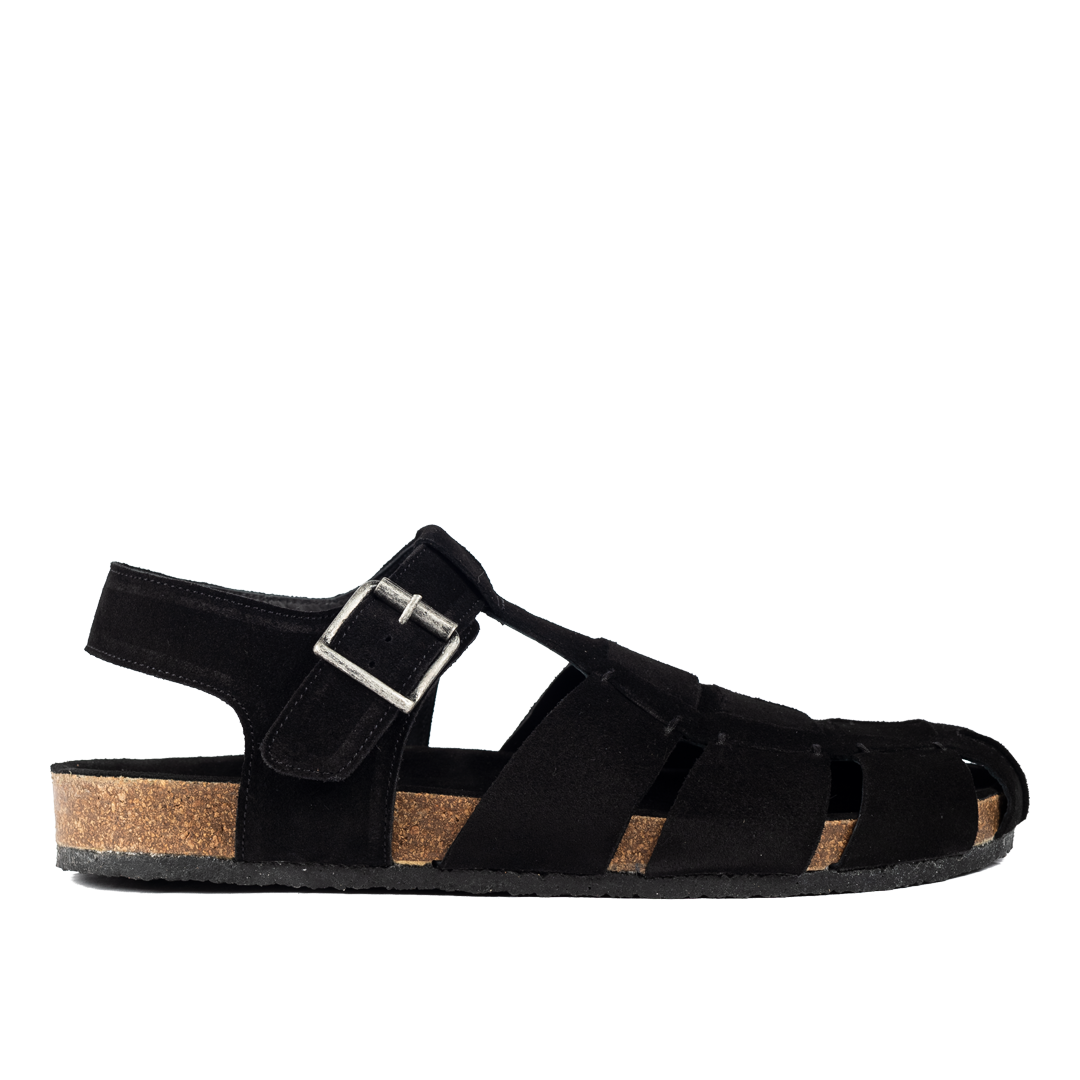 Sandal with soft footbed