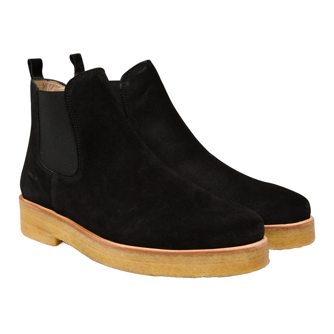 Chelsea boot with elastic