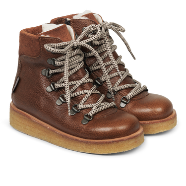 TEX-boot with laces and zipper