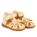 toddler sandal with bow and velcro closure