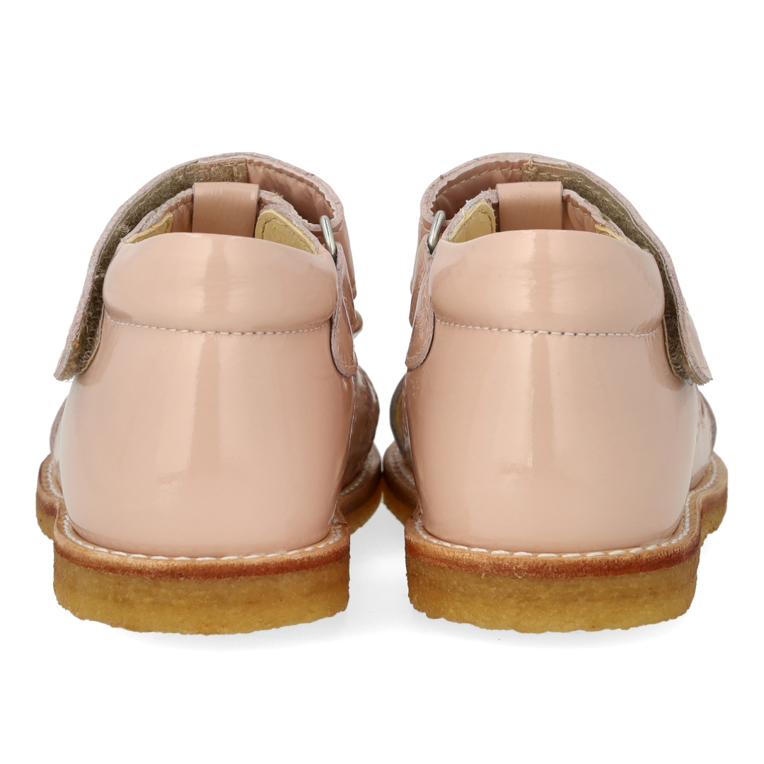 Toddler sandal with bow and velcro closure