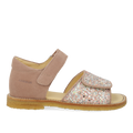 Sandal with sparkling glitter detail