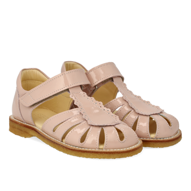Sandal with drop detail and velcro closure