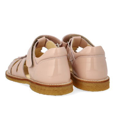 Sandal with drop detail and velcro closure