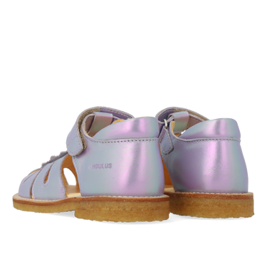 Sandal with drop detail and velcro closure
