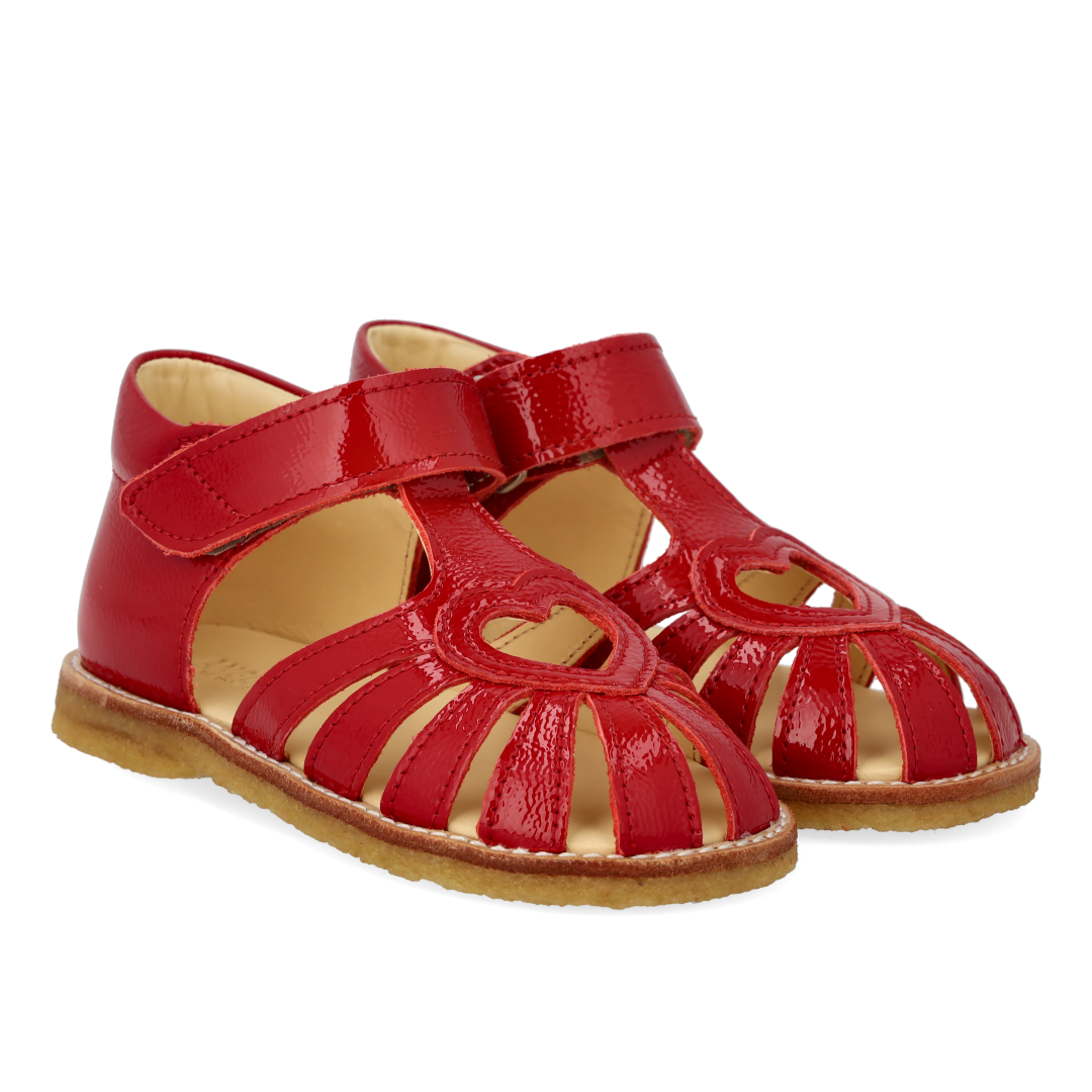 Toddler heart sandal with Velcro closure