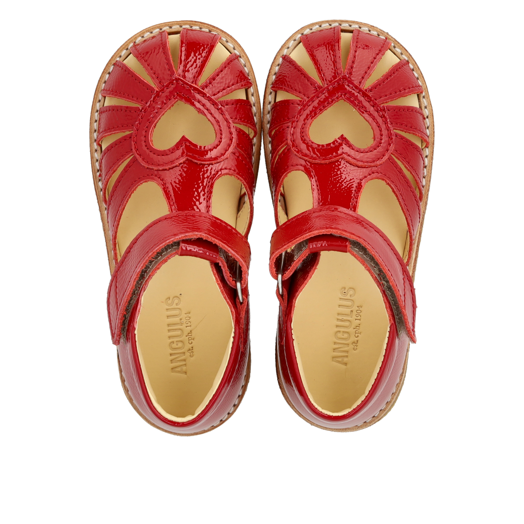 Toddler heart sandal with Velcro closure
