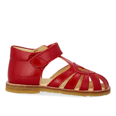 Starter heart sandal with velcro closure