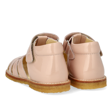 Starter heart sandal with velcro closure