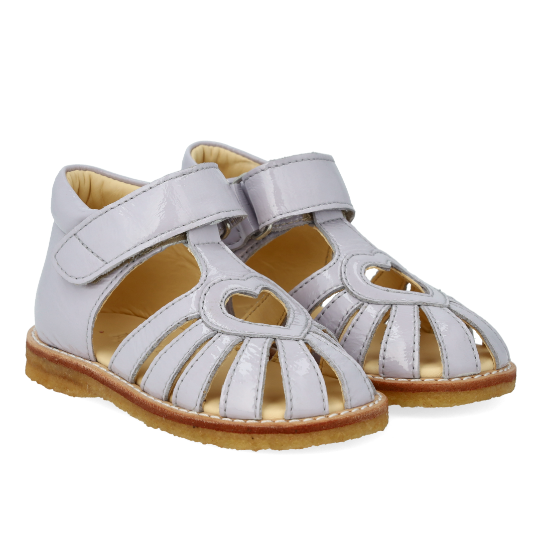 Toddler heart sandal with Velcro closure