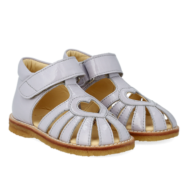 Starter heart sandal with velcro closure