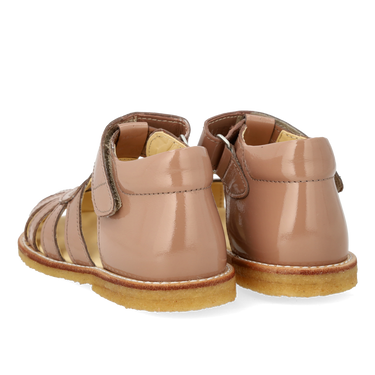 Starter heart sandal with velcro closure