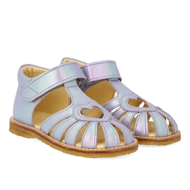 Starter heart sandal with velcro closure
