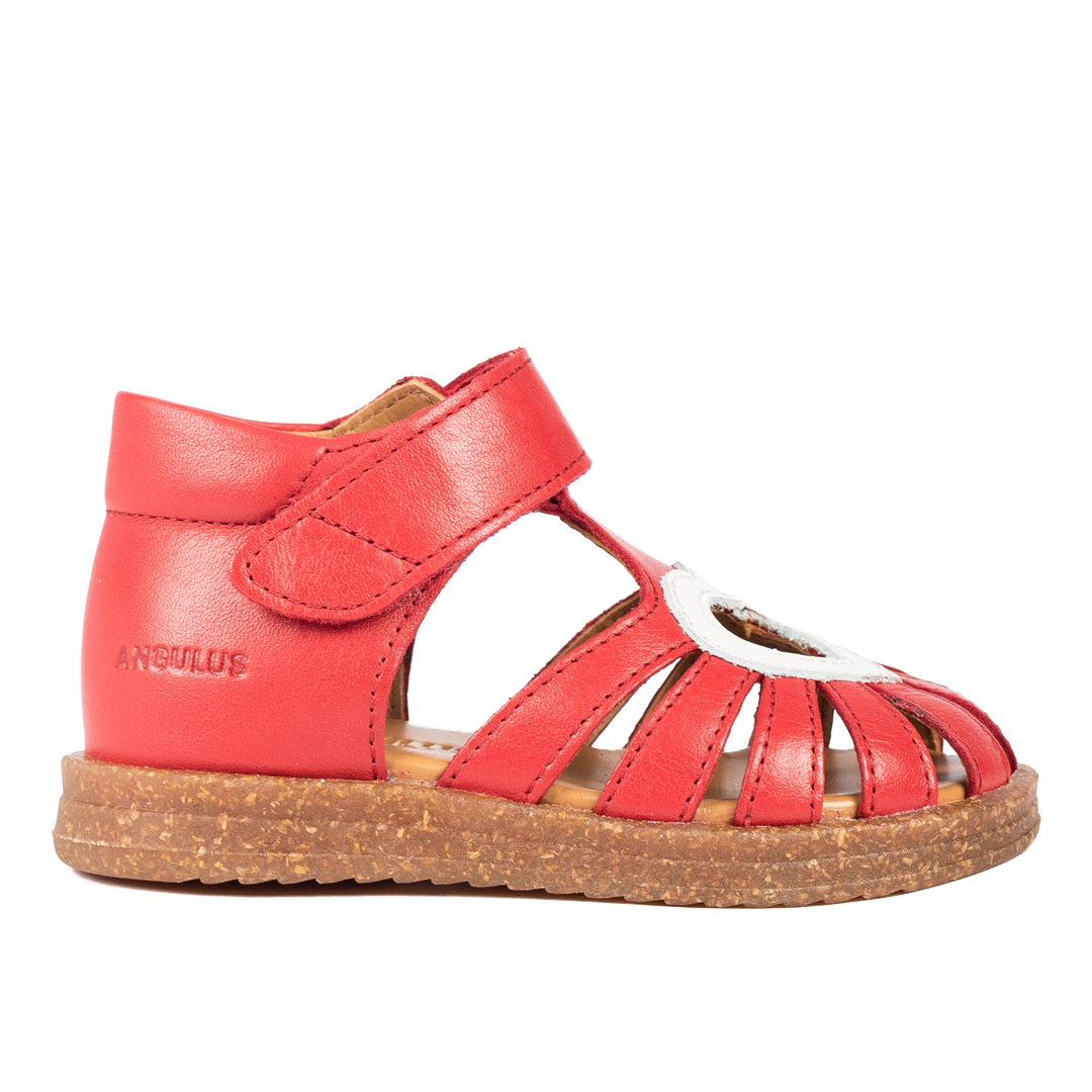 Toddler heart sandal with Velcro closure