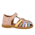 Colourblock braided sandal