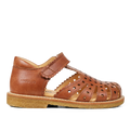 Sandal with mini hearts and Velcro closure