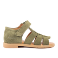 Toddler sandal with open toe and Velcro closure