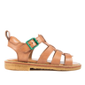 Angulus Sandal with buckle and contrast details