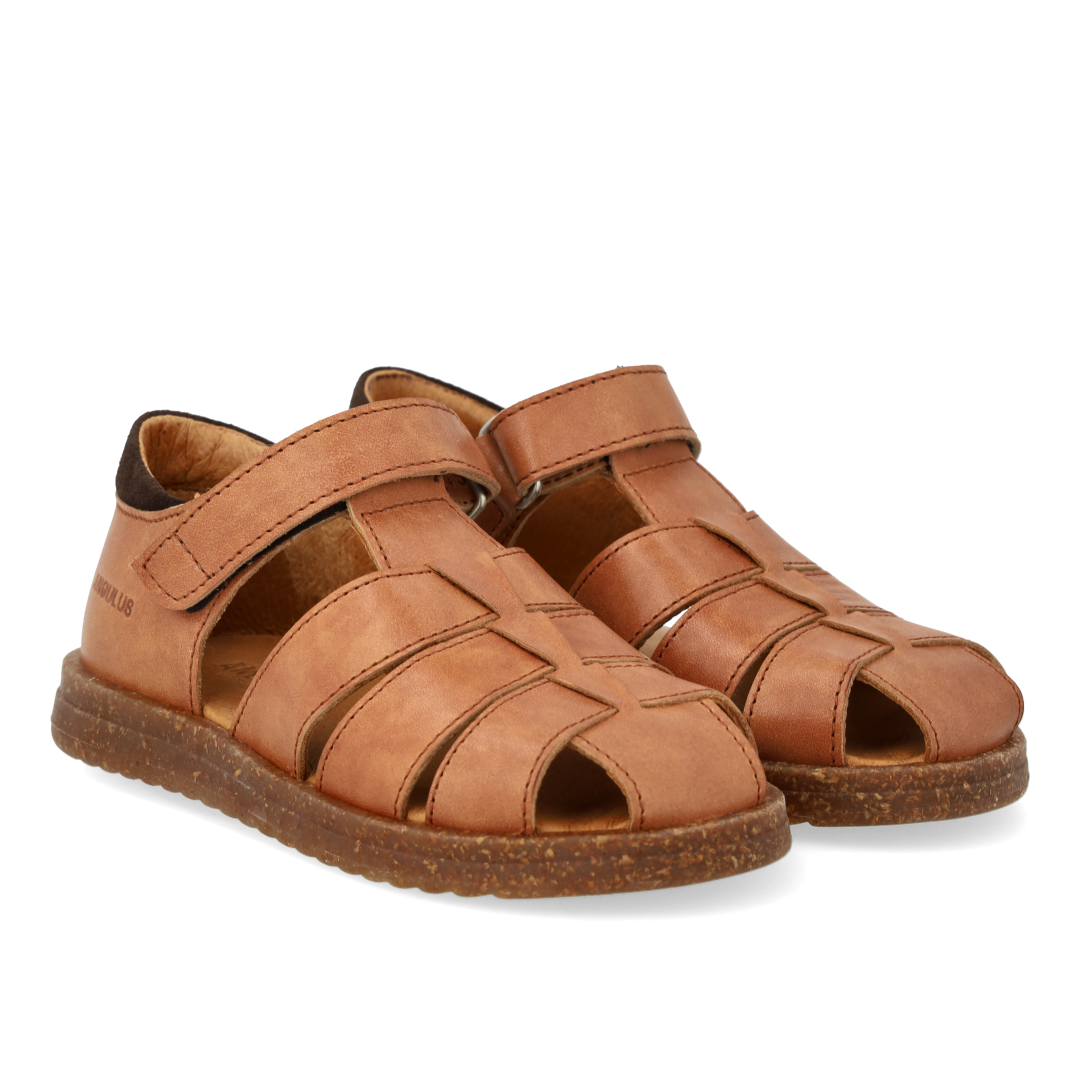Sandal with adjustable Velcro closure