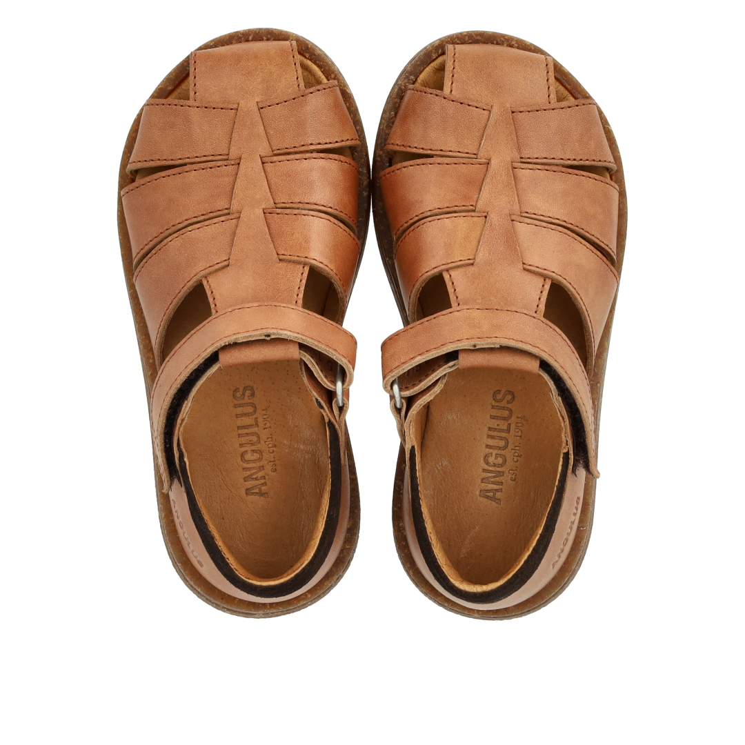 Sandal with adjustable Velcro closure