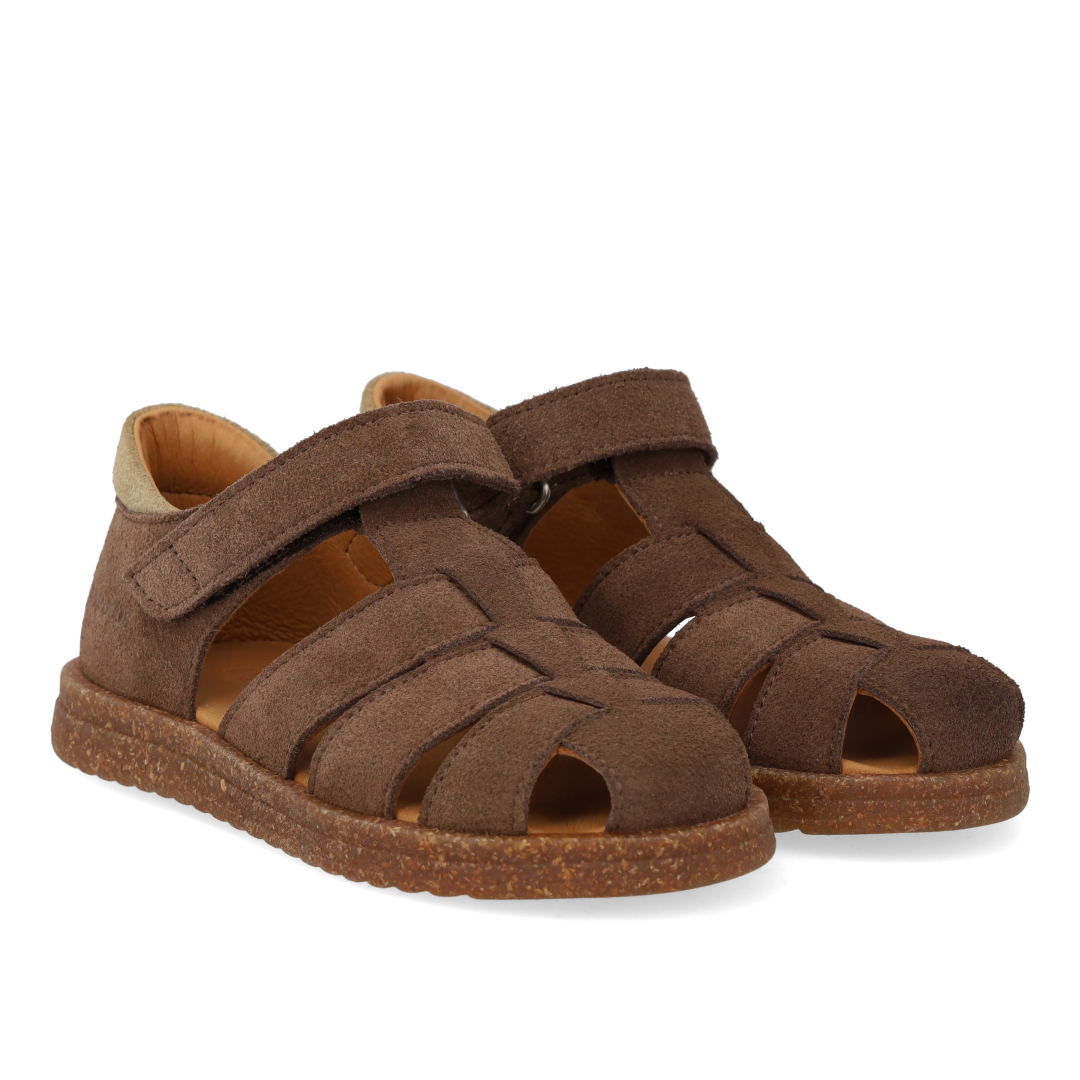 Sandal with adjustable velcro closure