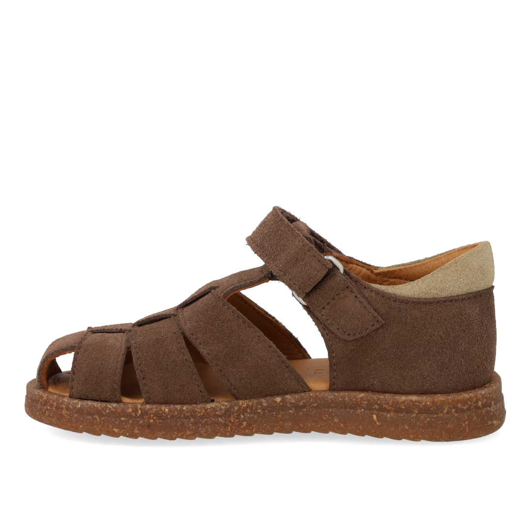 Sandal with adjustable velcro closure