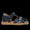Colourblock sandal with adjustable velcro closure