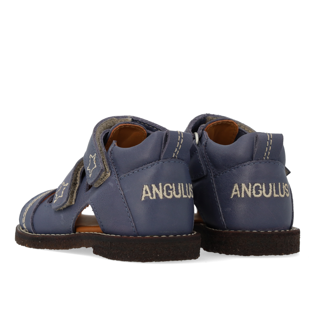 Star-embroidered sandal