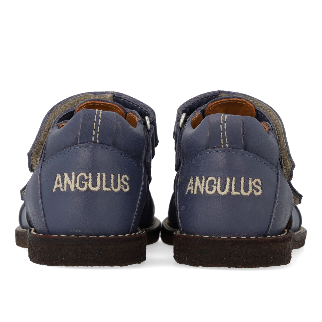 Star-embroidered sandal