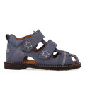 Star-embroidered sandal