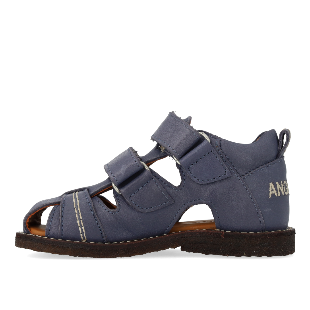 Star-embroidered sandal