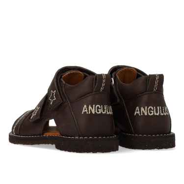 Sandal with star embroidery