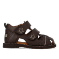 Sandal with star embroidery