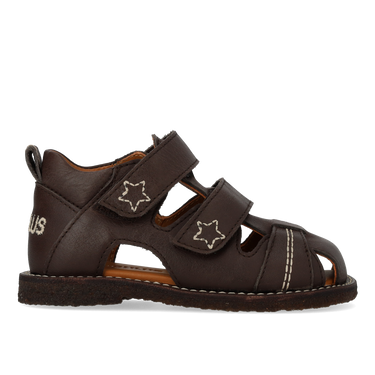 Sandal with star embroidery