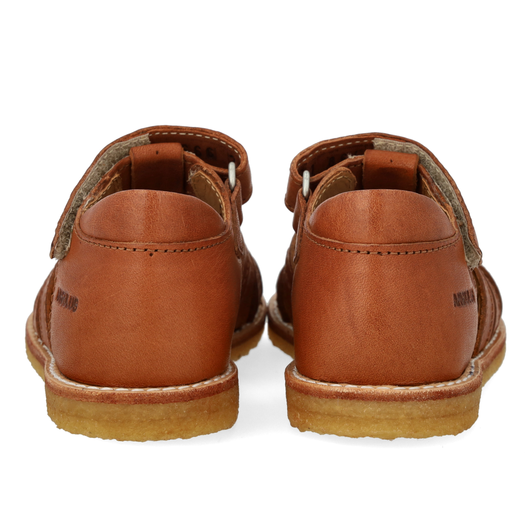Toddler sandal with bee embroidery