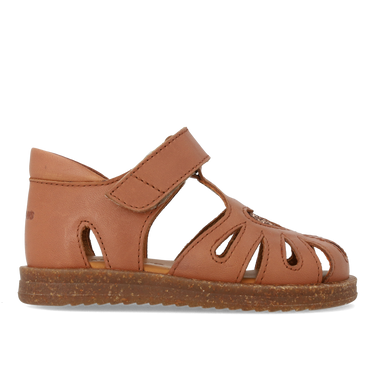 Starter sandal with sparkling glitter hear