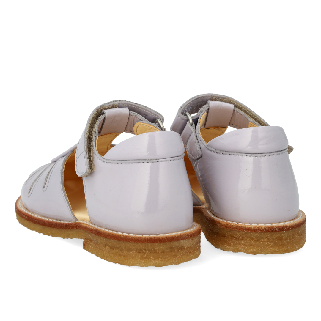 Sandal with teardrop detail in sparkling glitter