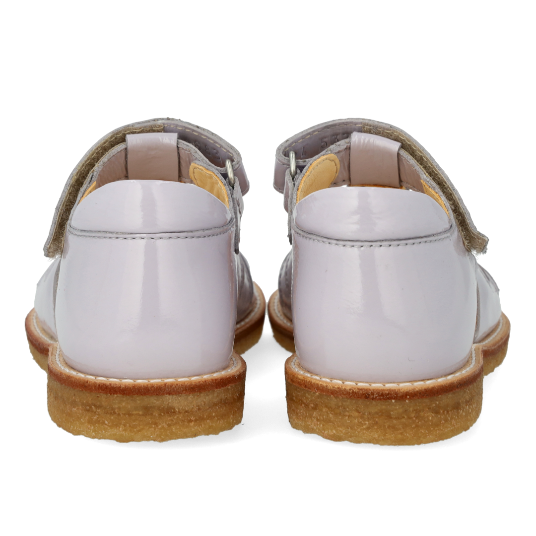 Sandal with teardrop detail in sparkling glitter