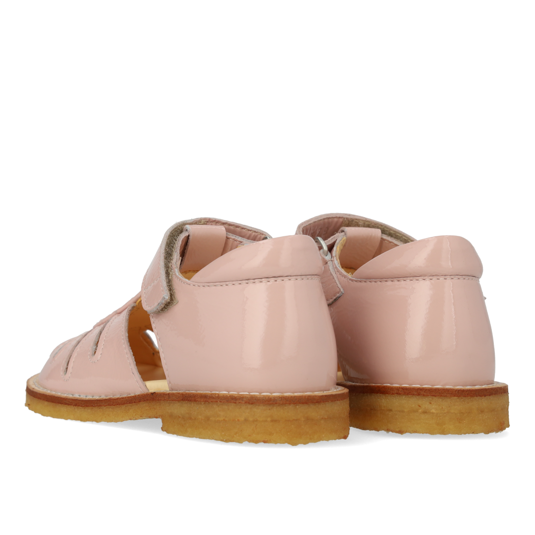 Sandal with teardrop detail in sparkling glitter