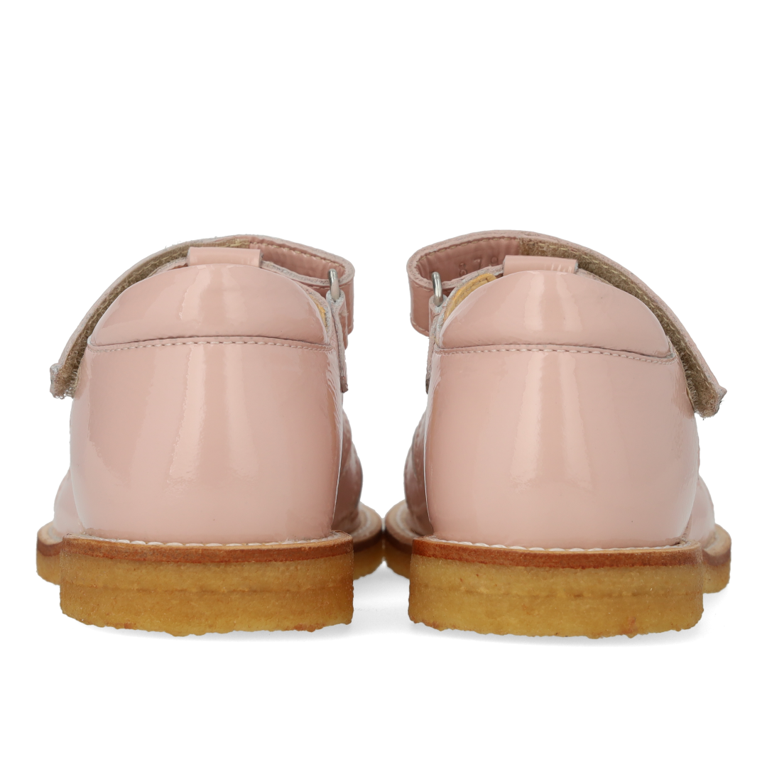 Sandal with teardrop detail in sparkling glitter