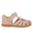 Closed-toe sandal with butterfly