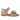 Sandal with open toe and double velcro