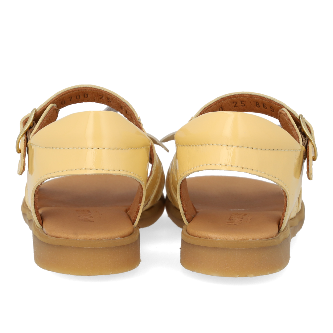 Open-toe sandal with velcro