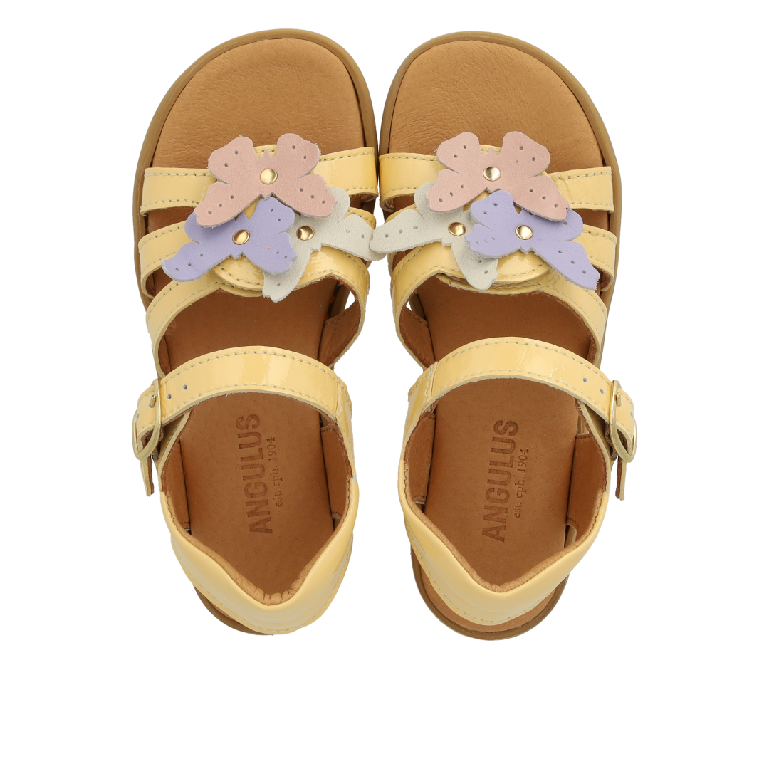 Open-toe sandal with velcro