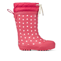 rain boot with wool lining