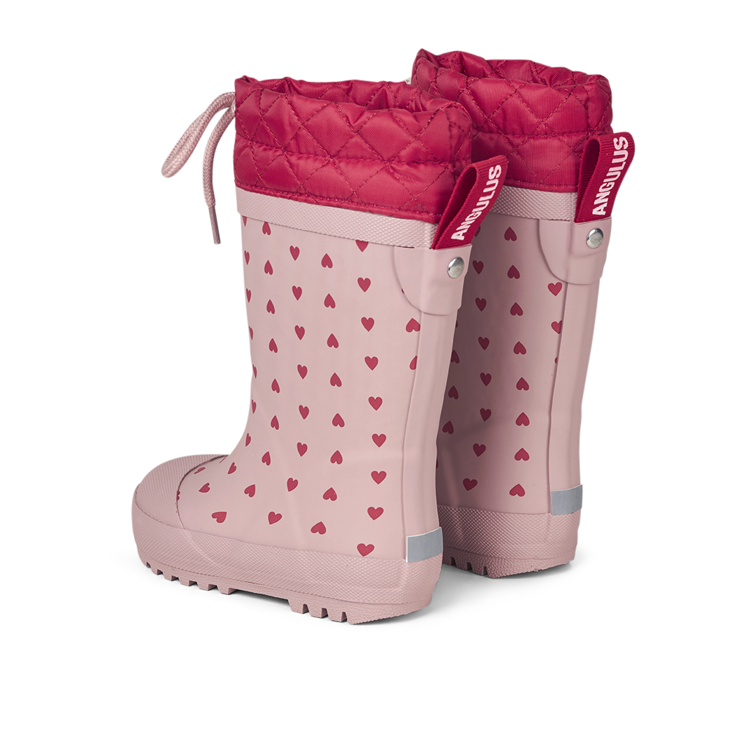 rain boot with wool lining