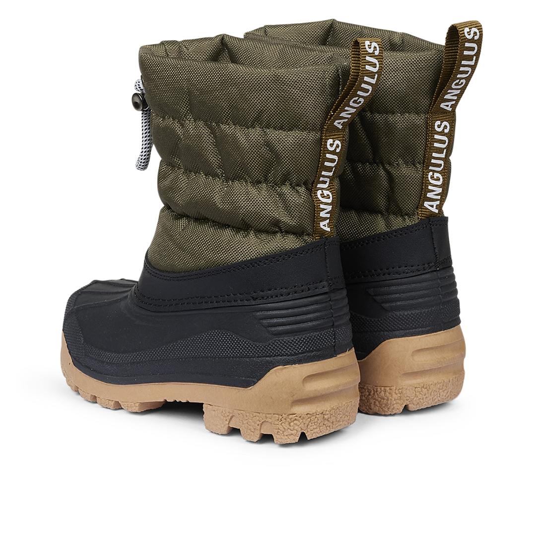 Thermal boot with wool lining