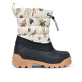 Thermal boot with wool lining