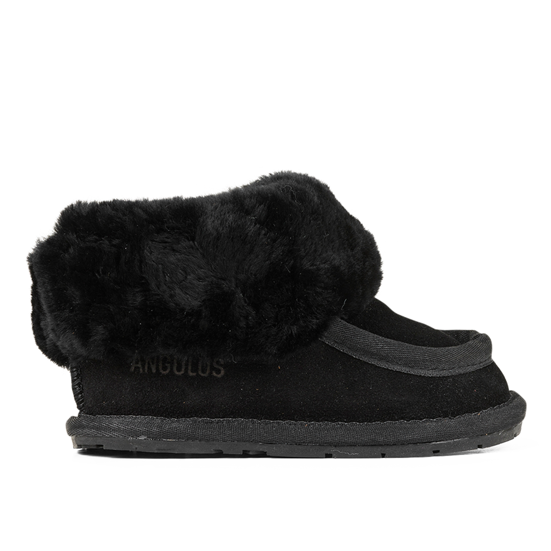 Slippers with lambswool